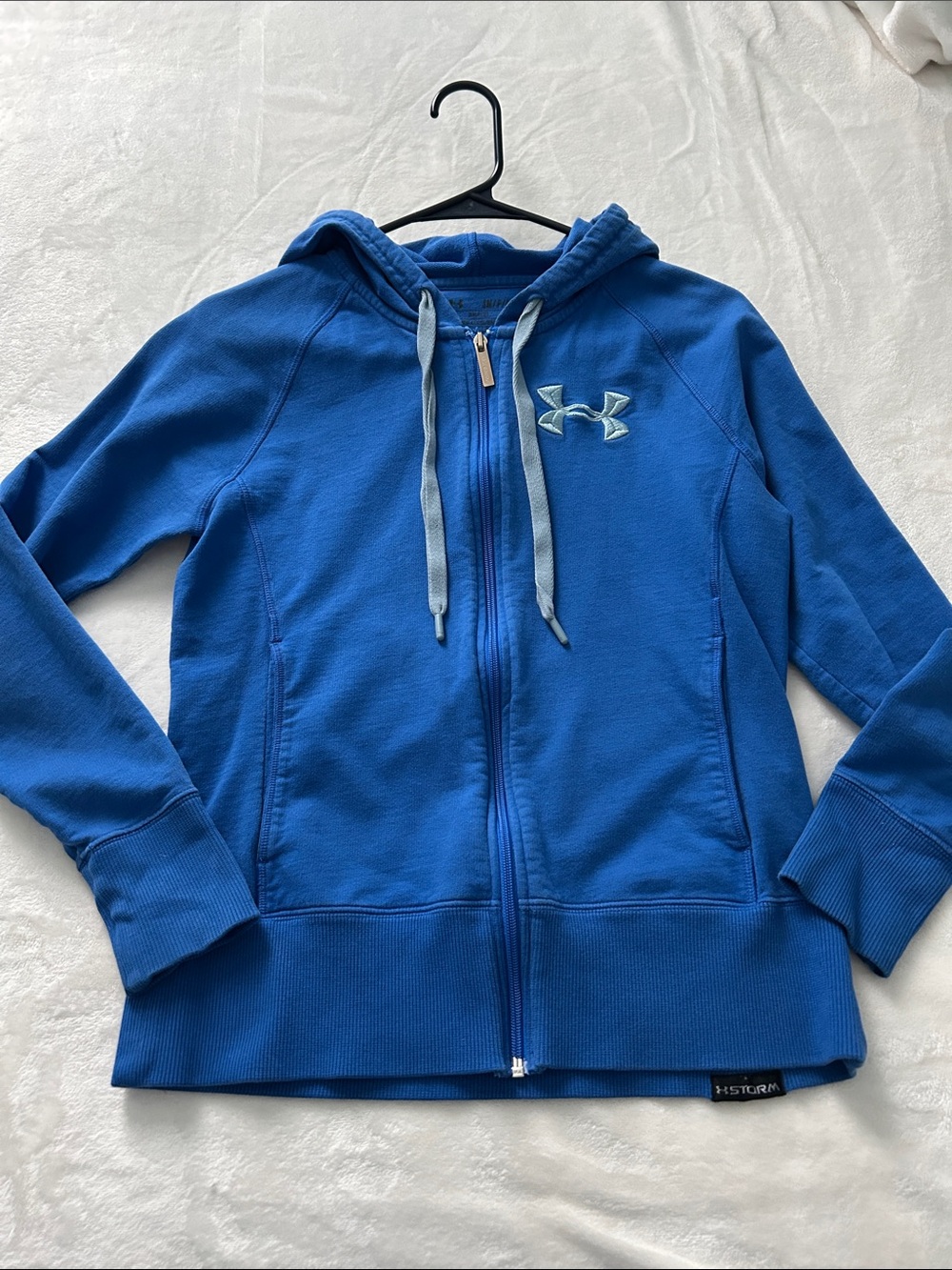 Under Armour Royal Blue Zip-Up Hoodie